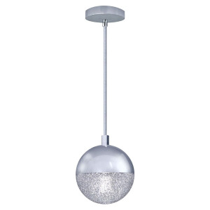 Amarillo chrom Ø 10cm. G9 Lampa wisząca