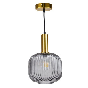 Cumbria złoty | przydymiony Ø 20cm. E27 Lampa wisząca