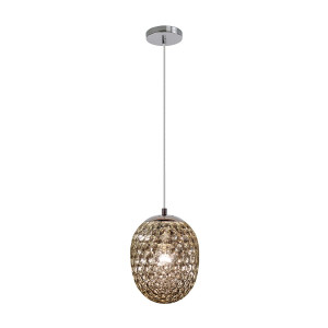 Lora przydymiony Ø 18cm. E27 Lampa wisząca