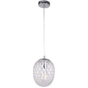 Lora transparentny Ø 18cm. E27 Lampa wisząca