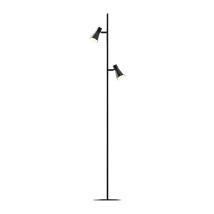 Berg czarna LED 7,4W 3000K Lampa podłogowa stojąca