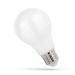 LED GLS E27 230V 8,5W COG WW 3000K MILKY SPECTRUM