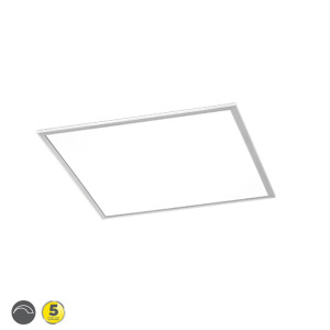 PHOENIX nikiel mat 62x62cm. LED Dim. 31W 3000K Lampa sufitowa ściemnialna
