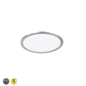 PHOENIX nikiel mat 30cm. LED Dim. 15W 3000K Lampa sufitowa ściemnialna