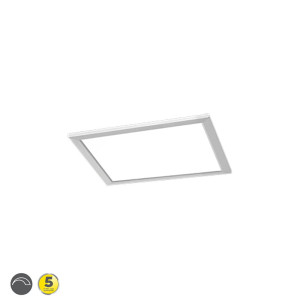 PHOENIX nikiel mat 30x30cm. LED Dim. 15W 3000K Lampa sufitowa ściemnialna