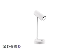 Lenny biały LED dim. 2,5W 3000+4000+6000K ściemnialna Lampka stołowa