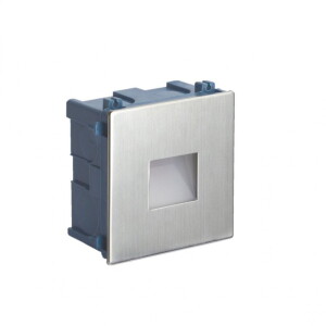 Mur LED inox 1W 4000K IP65 Lampa schodowo-elewacyjna zewnętrzna