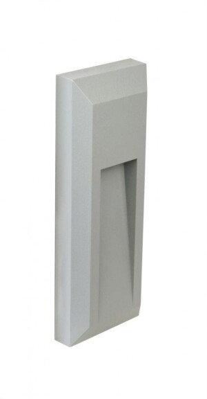 Mur LED szary 1,5W 2700K IP65 Lampa schodowo-elewacyjna zewnętrzna