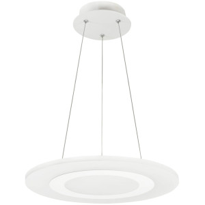 Mikeli biały 17W 4000K Lampa wisząca