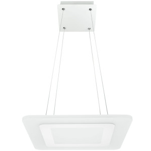 Larvik biały 25W 4000K Lampa wisząca