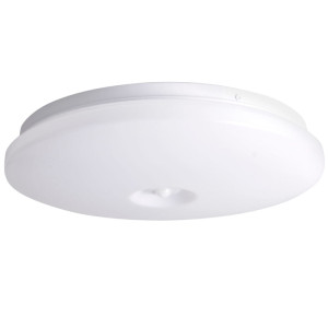 ADAR 18W 1200lm PIR 4000K 33cm IP44 Plafon LED z czujnikiem ruchu i zmierzchu Polux