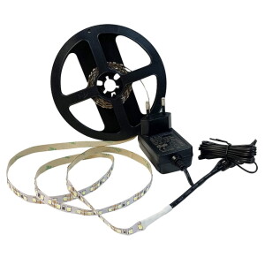 LED 2m. 12V 18W 4000K IP20 + zasilacz Zestaw taśma