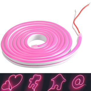 NEON 2m Różowy IP65 Pasek Led Polux 315007