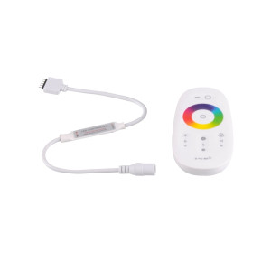 Sterownik + Pilot RF do taśm LED RGBW