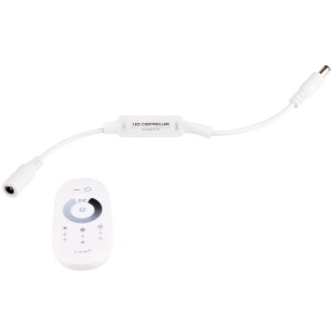 Sterownik do taśm LED MONO z pilotem RF 2 PIN