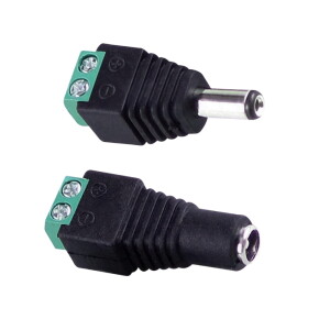 Gniazdo i wtyczka do taśm LED 12-24V 2pin
