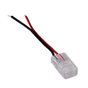Złącze zasilające jednostronne do taśm LED COB 8mm 2 pin 12-24V DC 3A