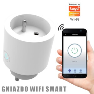 Gniazdo zasilające wewnętrzne Smart WiFi Tuya