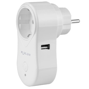 Gniazdo zasilające z wyłącznikiem + USB Smart WiFi Tuya ( 1 szt. dostępna od ręki. Wysyłka 24 h. )