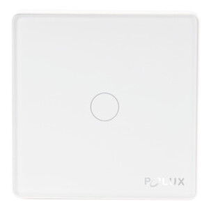 Włącznik pojedynczy z kondensatorem biały Smart WiFi Tuya