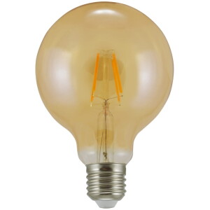 Dekoracyjna żarówka LED filament Vintage Amber G95 E27 4W 2000K 320lm 304537
