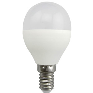 Żarówka LED G45 E14 6W SMDWW 480lm 3000K ceramic mleczna