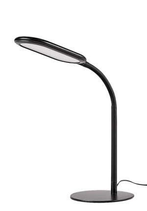 Adelmo czarny LED Dim. 10W 3000-6000K Lampka biurkowa ściemnialna