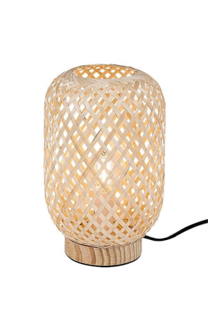 Alinafe rattan brąz jasny E14 Lampka stołowa