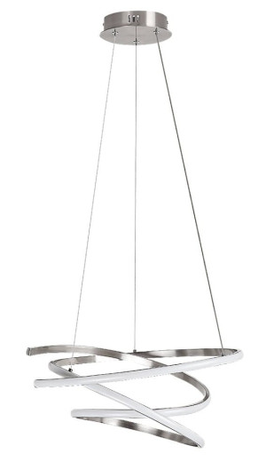 Esilda chrom satyna LED 42W 4000K Lampa wisząca