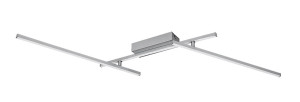 Negan srebrny LED 24W 4000K Lampa sufitowa