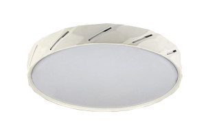 Nessira biały mat Ø 39cm LED 25W 3000K Lampa sufitowa