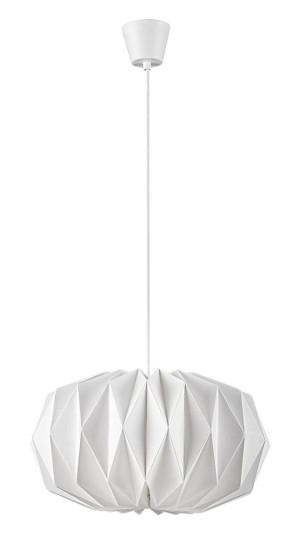 Ormini biały mat E27 Lampa wisząca