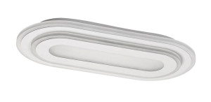 Prue biały LED 40W 3000+6000K Lampa sufitowa