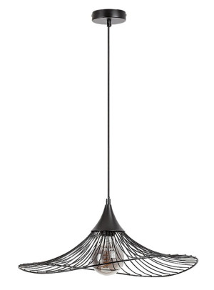 Sombero czarny mat E27 Lampa wisząca