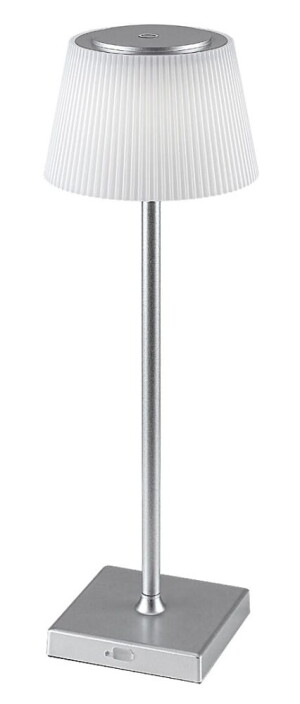 Taena srebrny LED dim. 4W 3000-5000K IP44 Stołowa lampka zewnętrzna