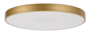 Tesia złoty Ø 60cm LED Dim. 60W 3000-4000-6000K pilot Lampa sufitowa ściemnialna