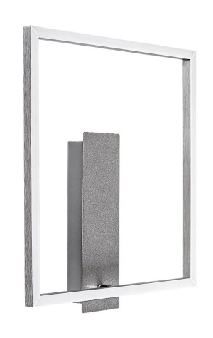 Tumnus aluminium szczotkowane LED 14W 4000K Kinkiet ścienny