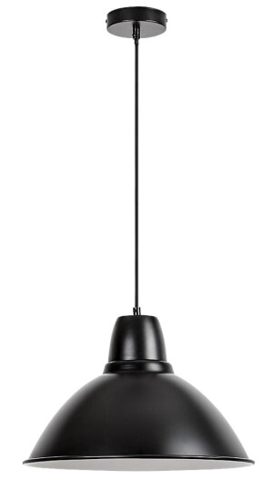 Wilbour czarny Ø 36cm E27 Lampa wisząca