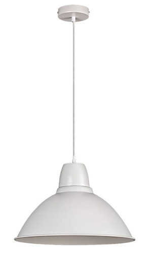 Wilbour biały Ø 36cm E27 Lampa wisząca
