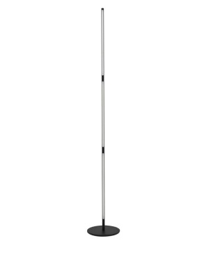 BIESCAS LED Czarna 25W 3000K Lampa podłogowa stojąca