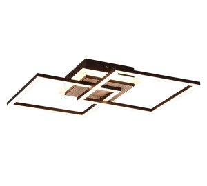 Giro brąz | czarny LED 3 step dim. 25W 2700-6000K pilot Lampa sufitowa