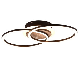 Giro brąz | czarny LED 3 step dim. 25W 2700-6000K pilot Lampa sufitowa