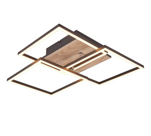 Mobile brąz | czarny LED 3 step dim. 27W 2700-6000K pilot Lampa sufitowa
