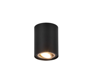 Cookie czarny | złoty GU10 Downlight regulowany