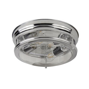 Glasgow chrom Ø 35cm 2xE27 IP44 Łazienkowa lampa sufitowa