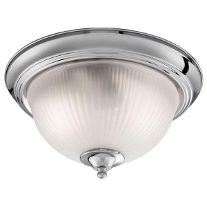 American Diner chrom Ø 29cm 2xE14 IP44 Łazienkowa lampa sufitowa
