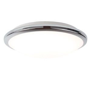 Knutsford chrom Ø 30cm LED 14W 3500K IP44 Łazienkowa lampa sufitowa