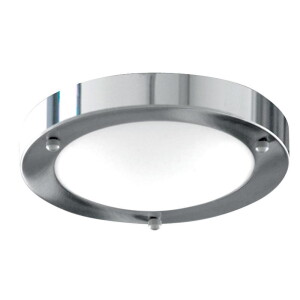 Dublin chrom Ø 31cm E27 IP44 Łazienkowa lampa sufitowa