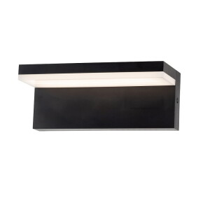 TESA Q czarny LED 10W 4000K IP54 Kinkiet zewnętrzny