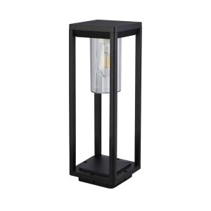 Atlanta czarny wys. 45cm. E27 IP44 Lampa ogrodowa stojąca